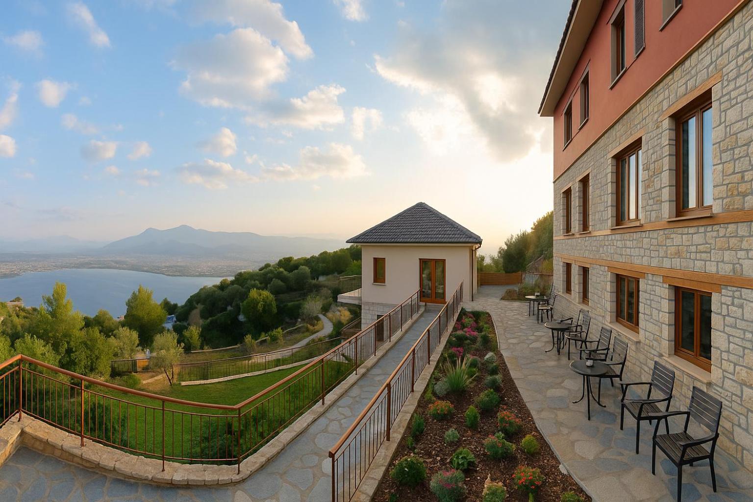 Arktos Hotel Ioannina Buitenkant foto
