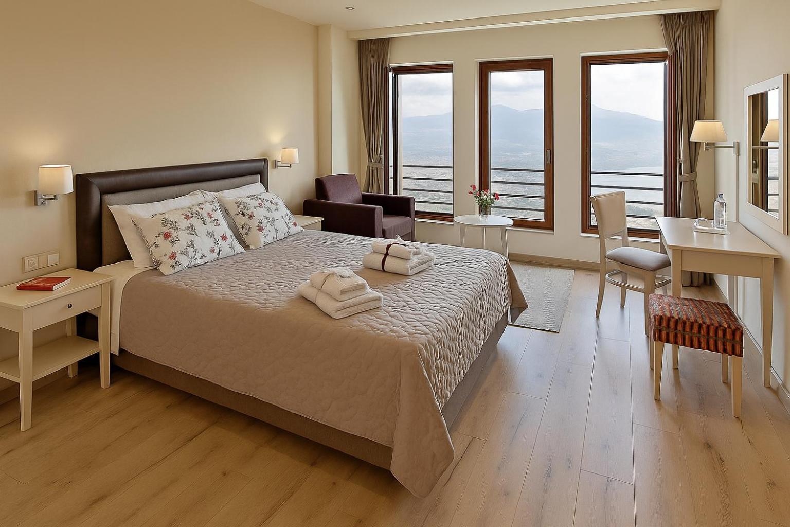 Arktos Hotel Ioannina Buitenkant foto
